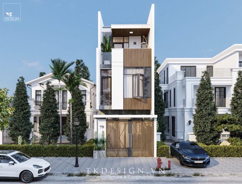 Mẫu thiết kế nhà quận 2 hiện đại, tiện nghi