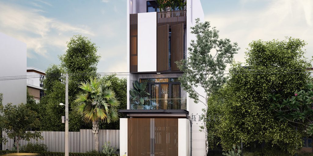 Cận cảnh ngôi nhà phố 3 tầng thoáng đãng ở quận Bình Tân Cận cảnh ngôi nhà phố 3 tầng thoáng đãng ở quận Bình Tân