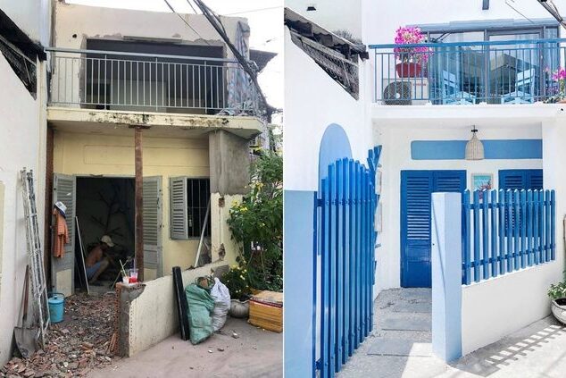Cải tạo nhà Phố quận 7 biến ngôi nhà cũ thành một công trình mới lạ