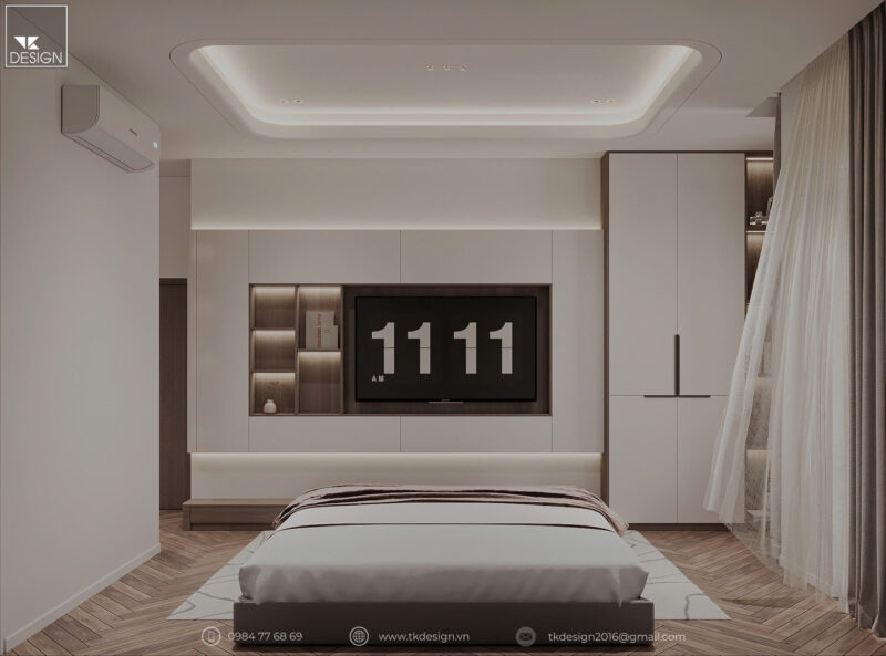 Phòng ngủ Modern Minimalist Phòng ngủ Modern Minimalist