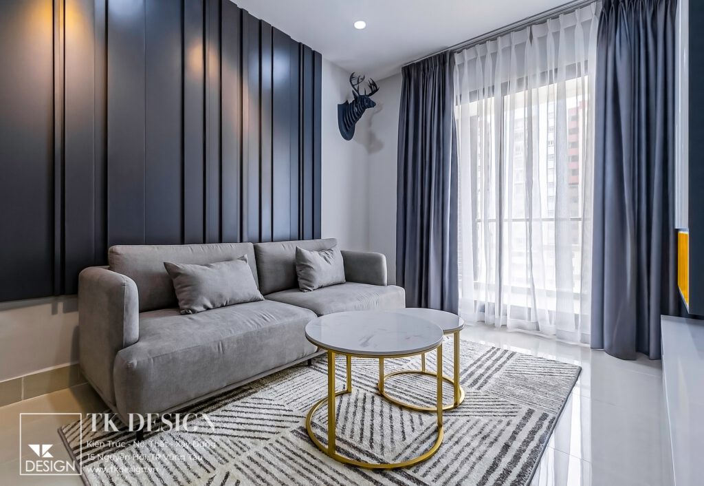 Thiết kế nội thất căn hộ 2 phòng ngủ
