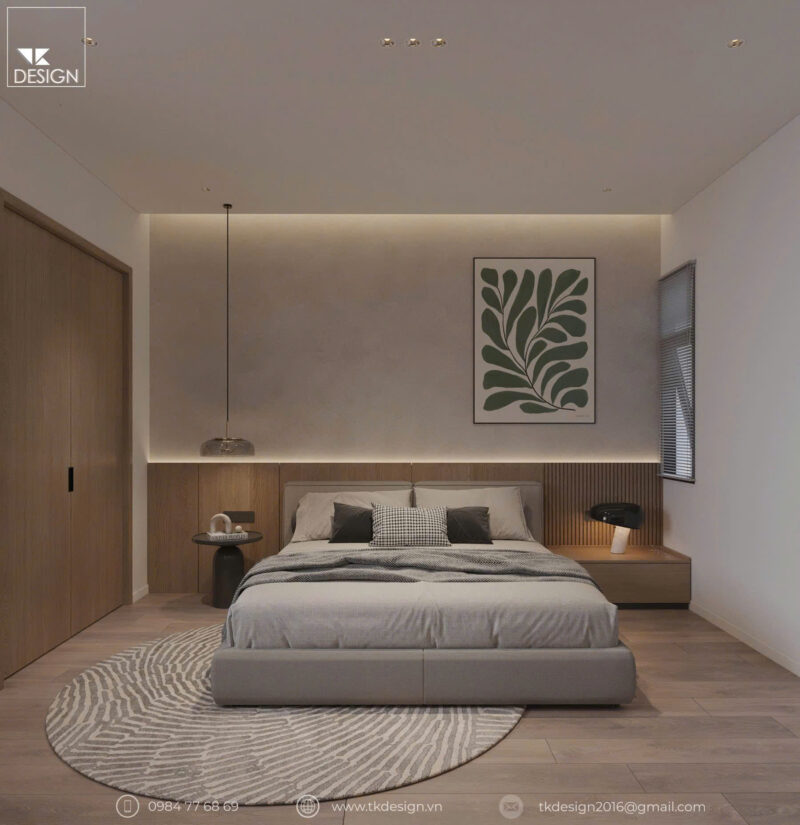 Phòng ngủ phong cách tối giản Phòng ngủ phong cách tối giản