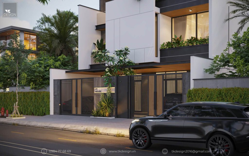 Cửa chính và cửa sổ ngoại thất hiện đại