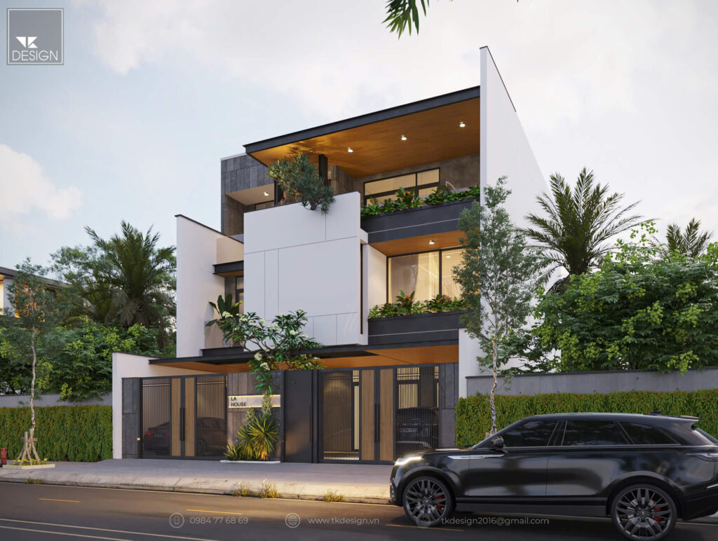 Ngoại thất nhà hiện đại