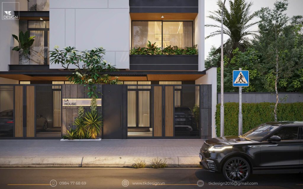 Cửa chính đẹp cho nhà hiện đại